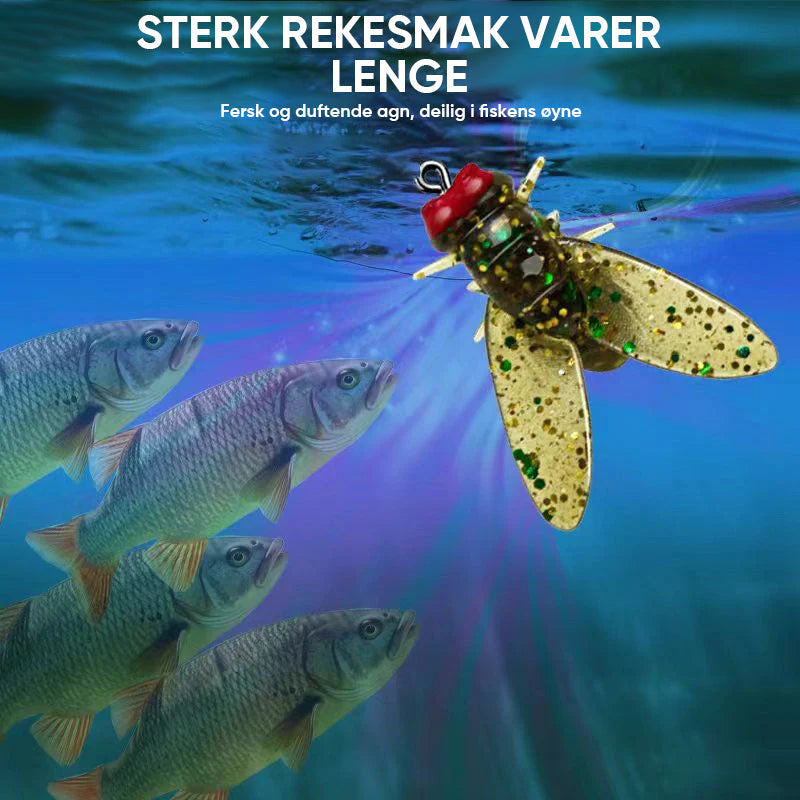 Bionisk agn for fluefiske