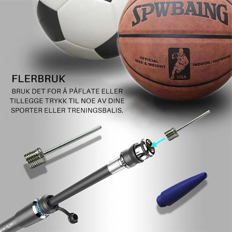 Mini bærbar sykkelpumpe