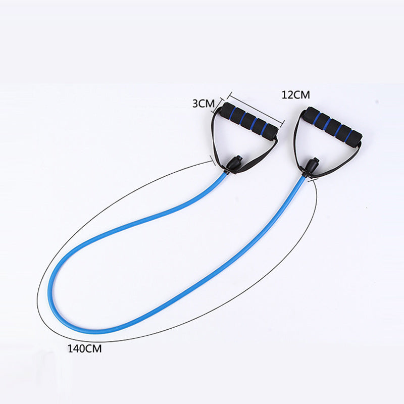 Double Toning Resistance Tube Heavy Quality Exercise Band for stretching
