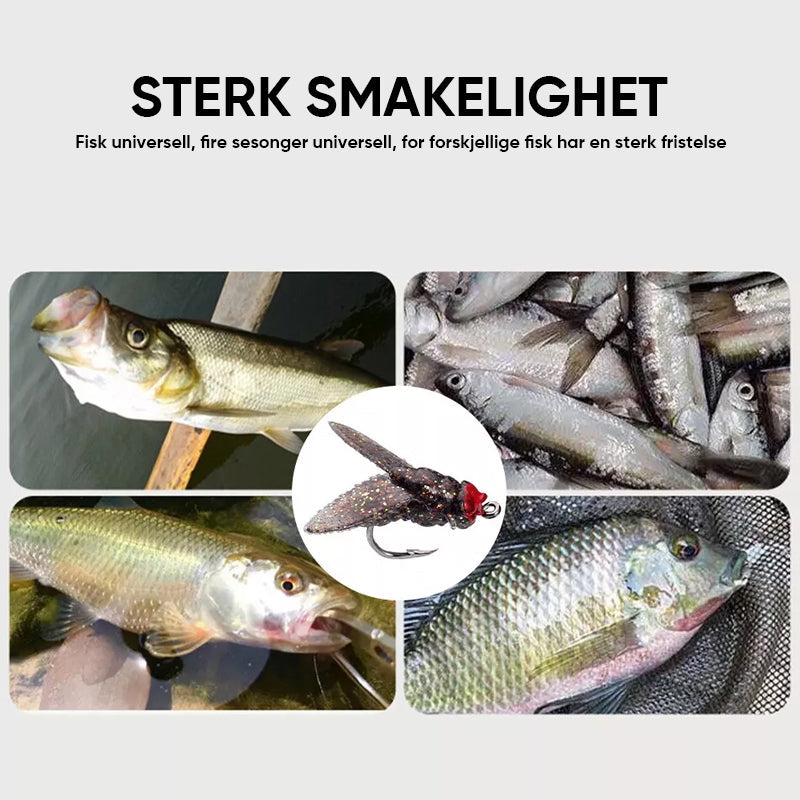 Bionisk agn for fluefiske