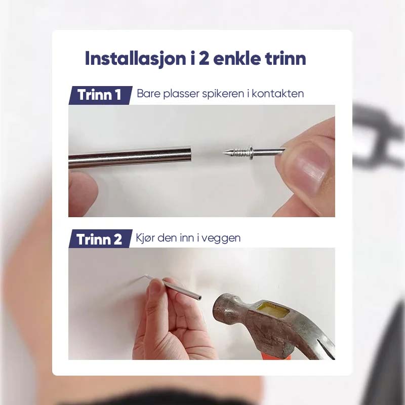 Maskinvare karbonstål spiker for sømløs installasjon av Gulvlister
