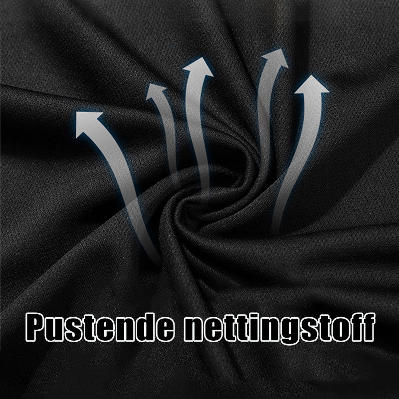 Fitness Hurtigtørkende Klatresportshirt og Shortsett