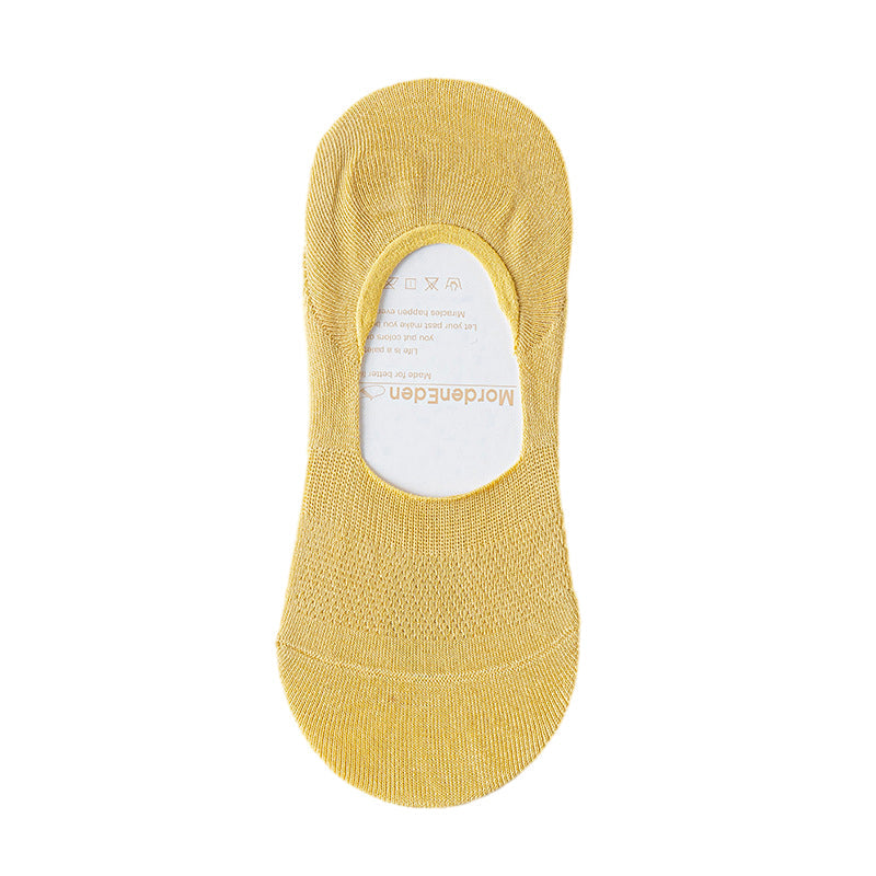 Cotton Dame Mesh Pustende Crew Sokker