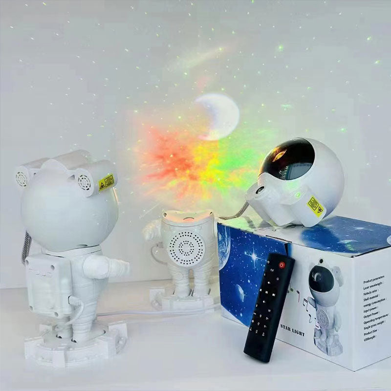 Astronaut stjernehimmel projeksjonslampe