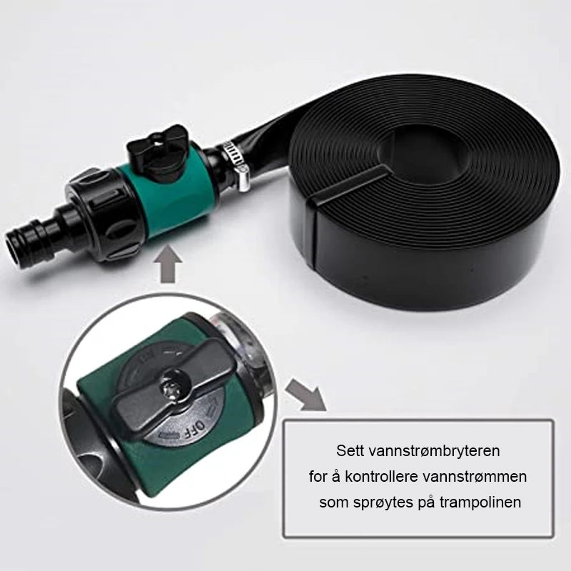 Trampoline vannsprinkler
