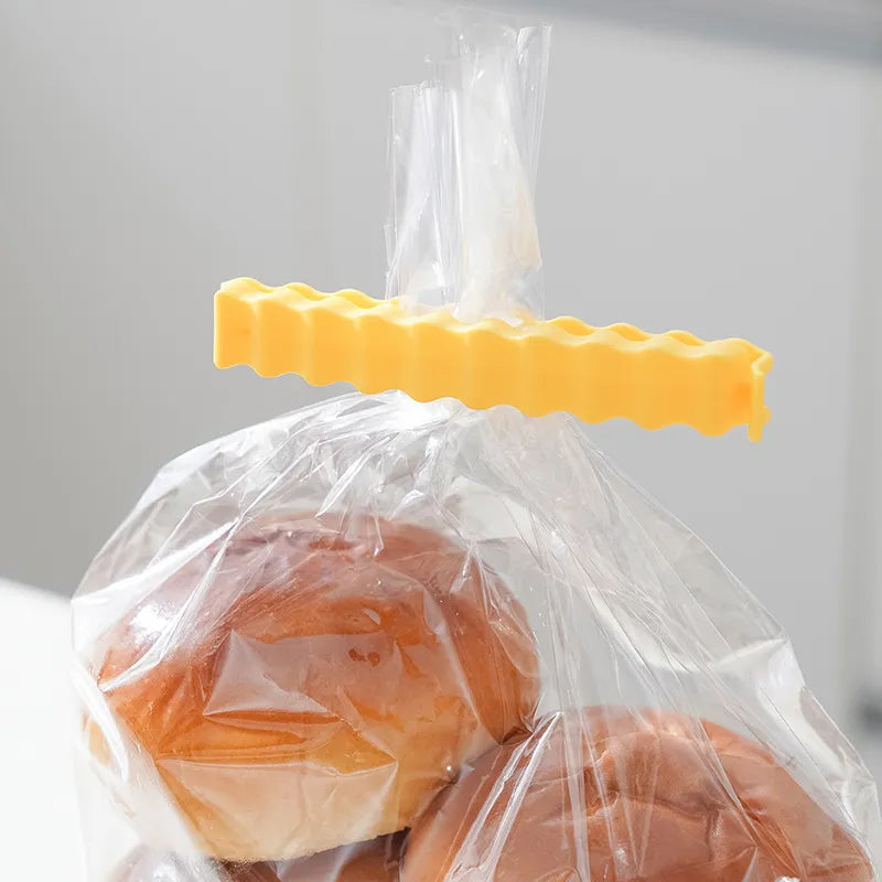 Morsomme magnetiske matklipp med pommes frites