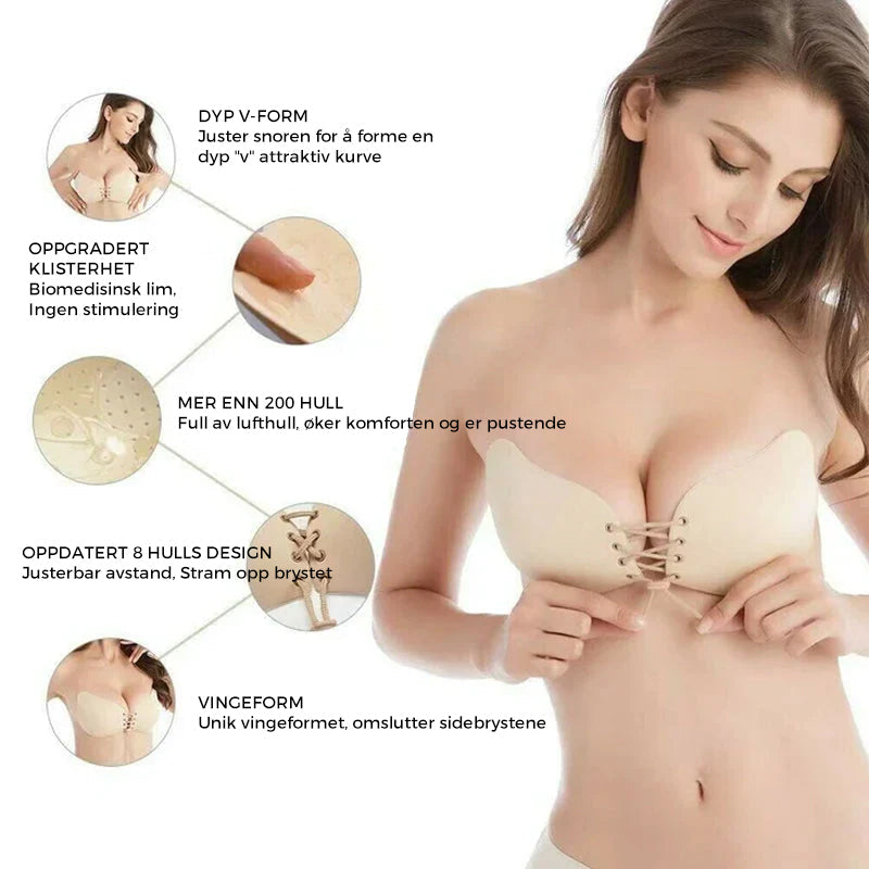 Strapless Push Up Bra
