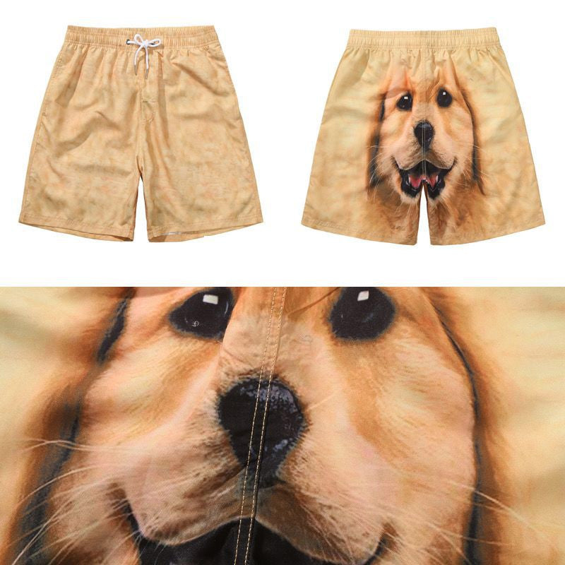 Kreativ Mote, Avslappet Shorts for Menn