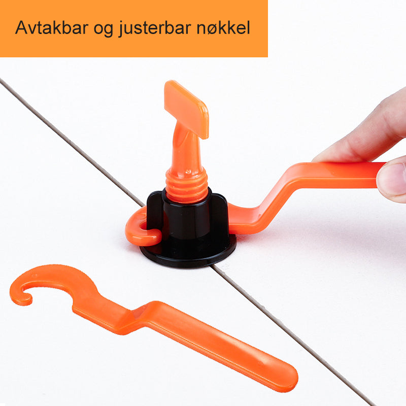 Gjenbruk flis utjevning system (50 stk)