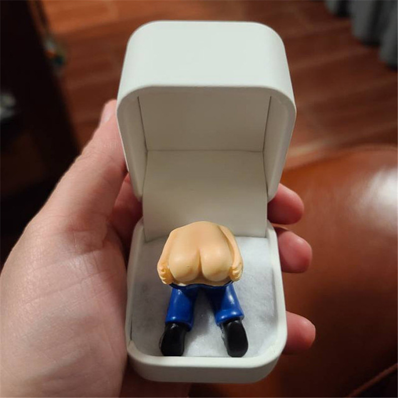 Fiserompe Forlovelsesring Boks