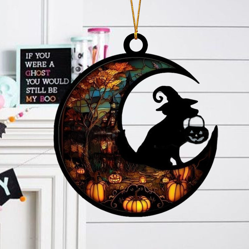 Dyr på månen ornament