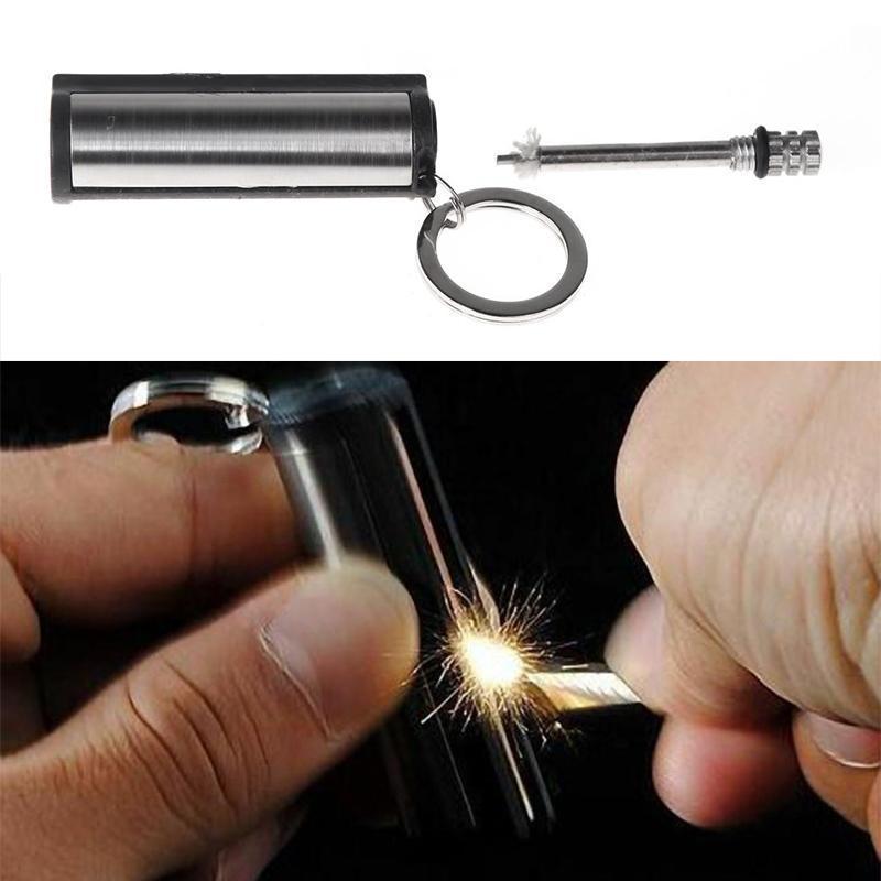 Survival Kit - Matchstick Steel Keychain