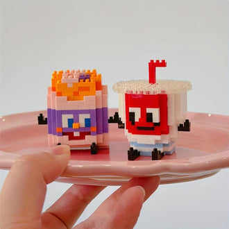Mini Byggblokker Sett