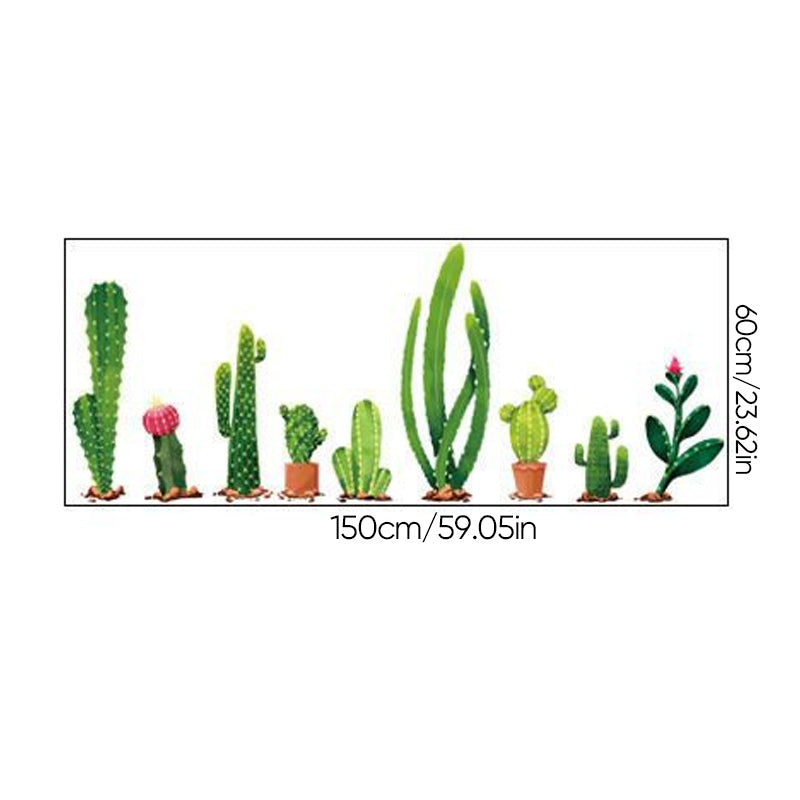 Green Plant 3D Selvklebende Veggklistremerke