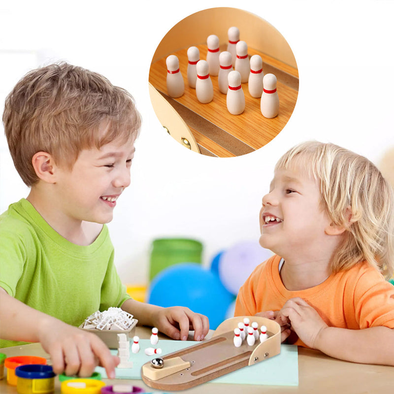 Innendørs tre Mini Bowling Game Set