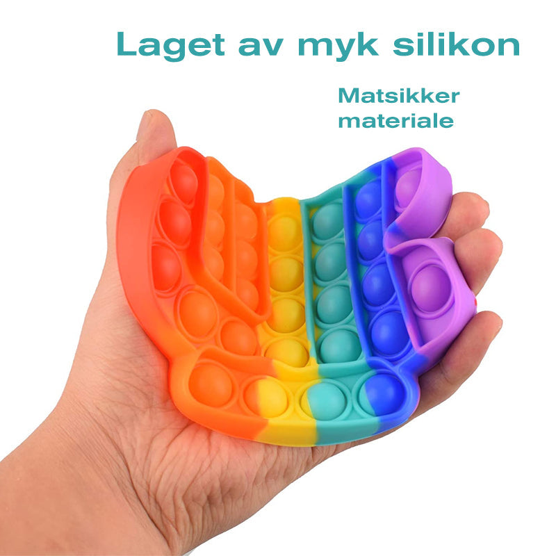 Stressavlastende mykt klemleketøy