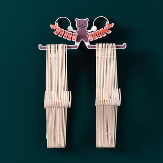 Hullfrie kroker for oppbevaringsklips