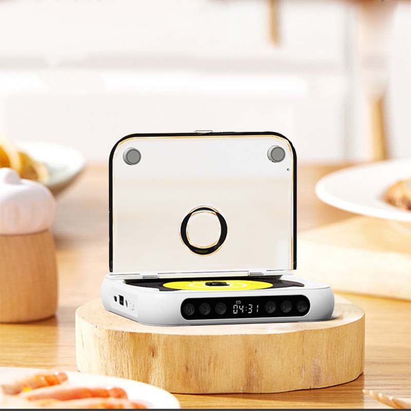 Bærbar Bluetooth-kompatibel CD-spiller
