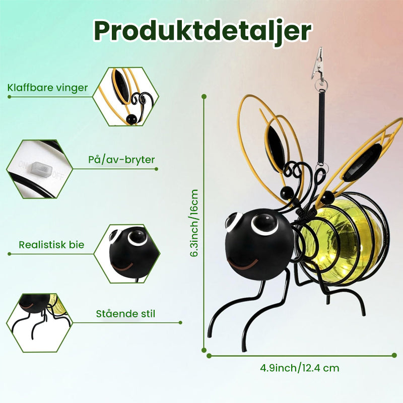 Solcelledrevet Hengende Insektlys