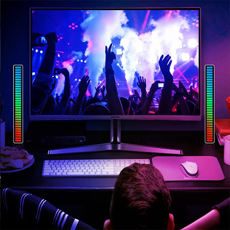 Trådløs lydaktivert RGB-lyslinje