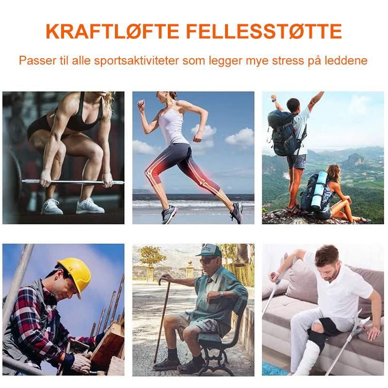 Støttepute i kneleddet