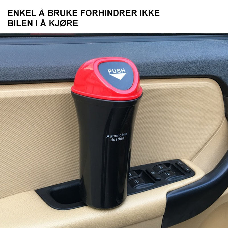 Bil søppelbøtte