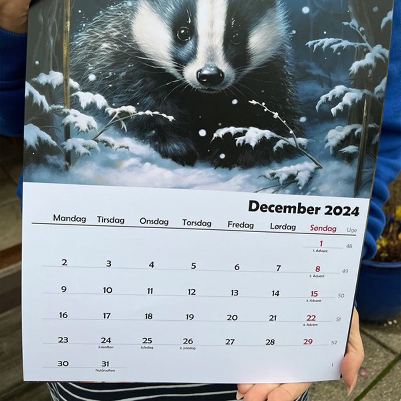 Søte dyrekalender 2024