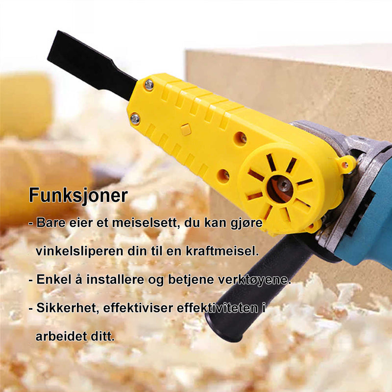 Kraftig meiselutskjæringsverktøy