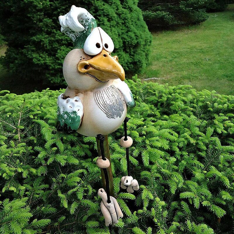 Harpiks kylling hage ornament