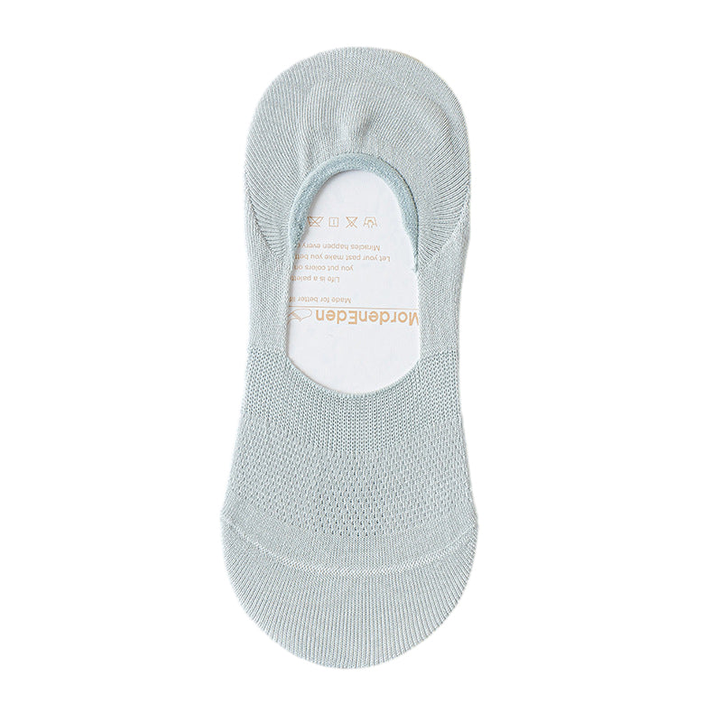 Cotton Dame Mesh Pustende Crew Sokker