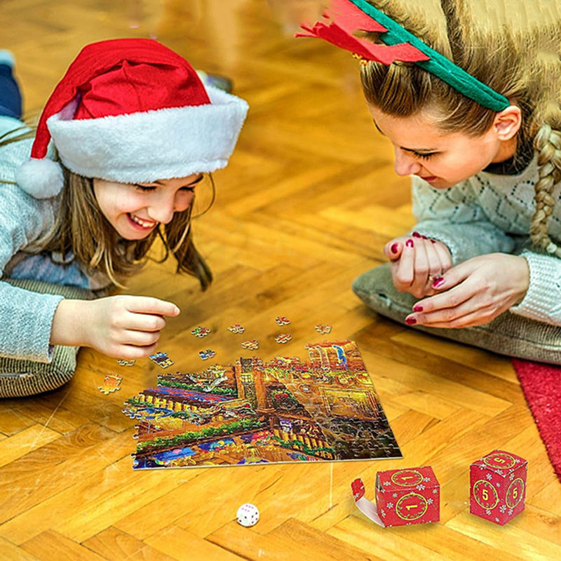 Julepuslespill Adventskalender