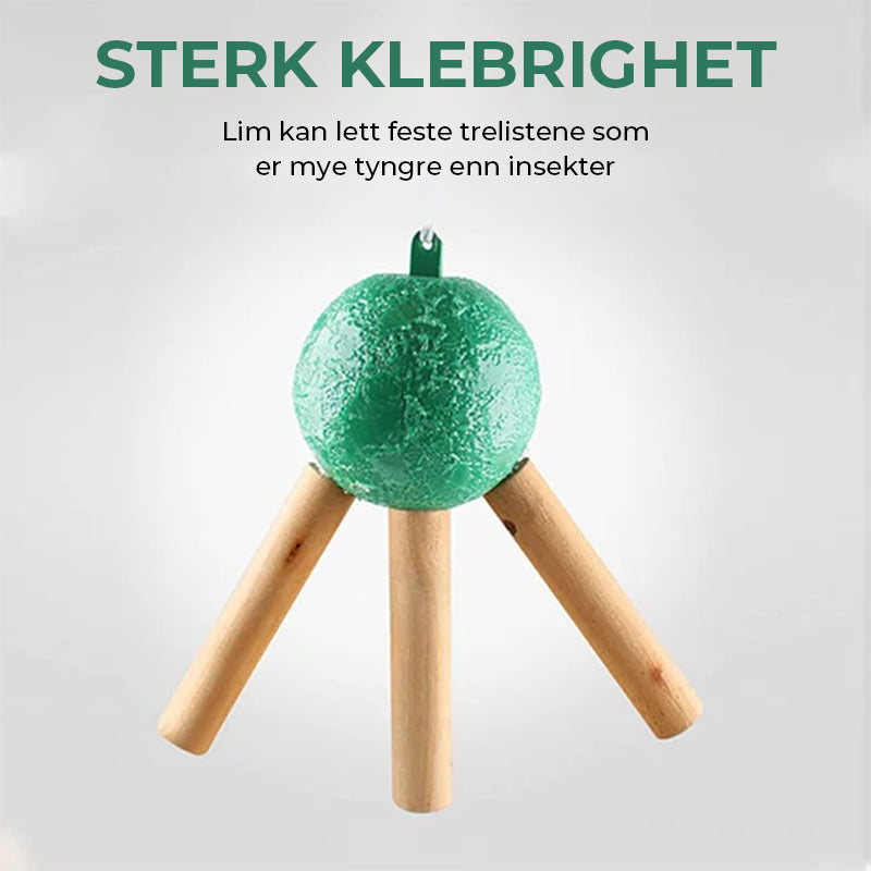 Hengende miljøvennlige fruktfluefeller Sticky feller