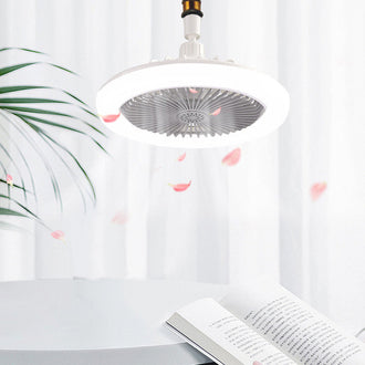 2-i-1 Aromaterapi LED-viftelampe