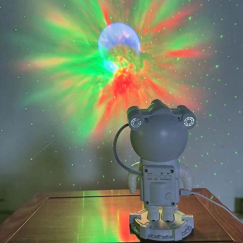 Astronaut stjernehimmel projeksjonslampe