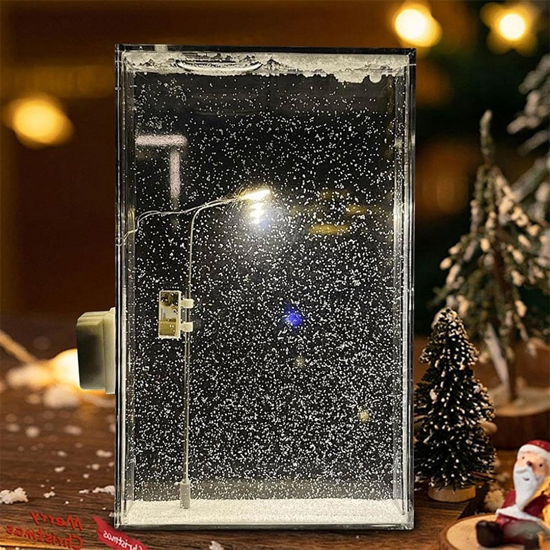 Snøscene Gatelykt DIY Materialesett