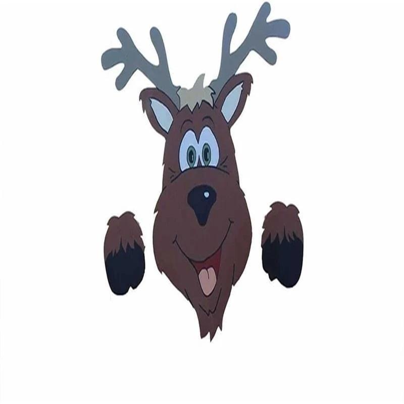 Gjerdedekorasjon med Juletema