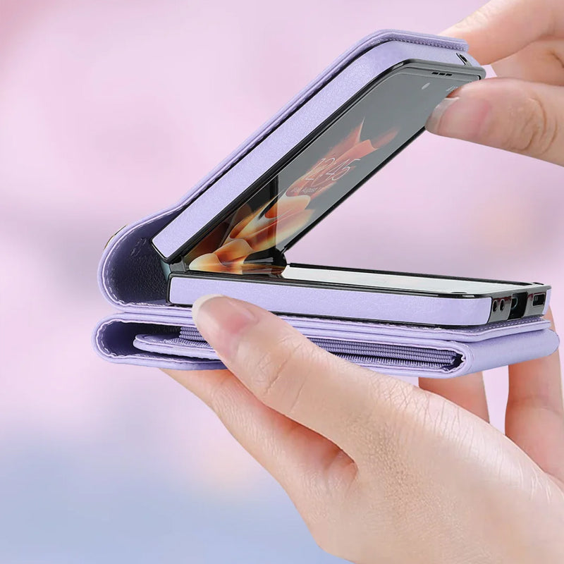 Z Flip5 sammenleggbart Messenger-telefondeksel til Samsung Flip4