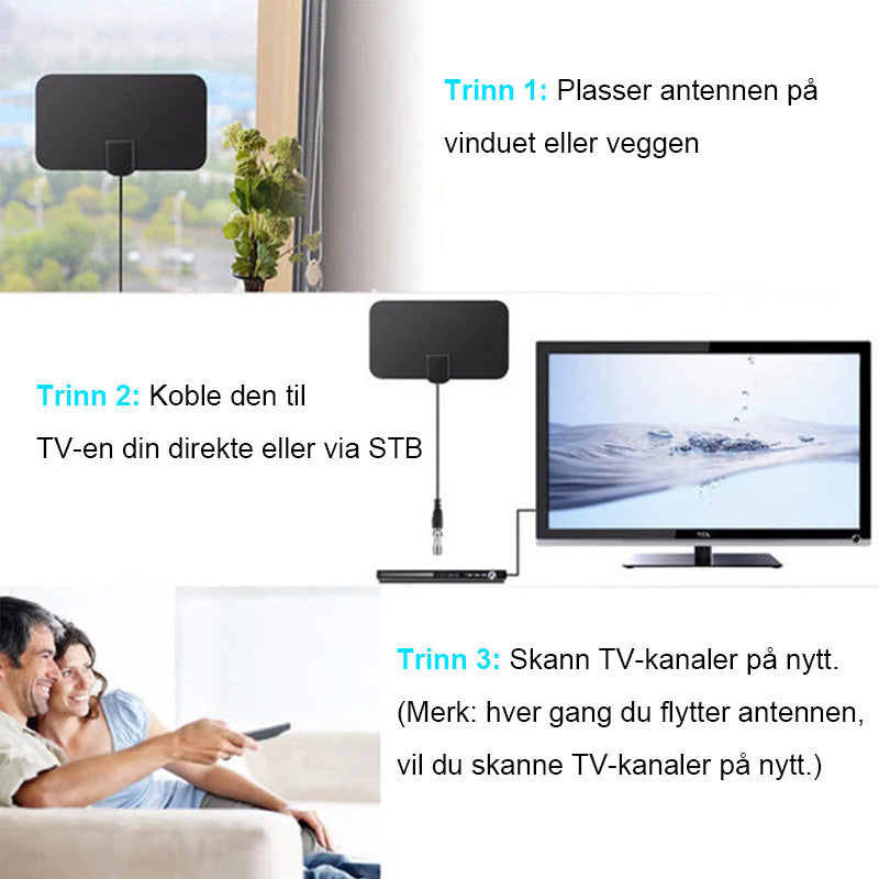 Oppgrader digital HDtv-antenne 4k