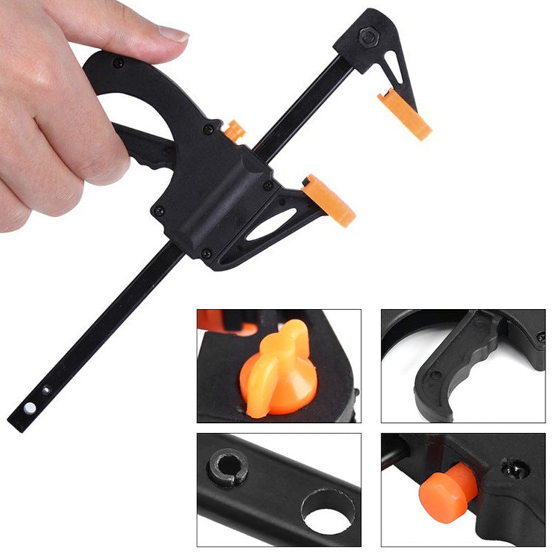 Heavy Duty F-klemme for trebearbeiding