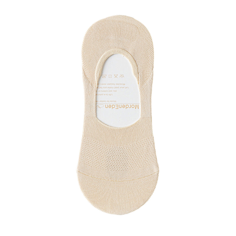Cotton Dame Mesh Pustende Crew Sokker