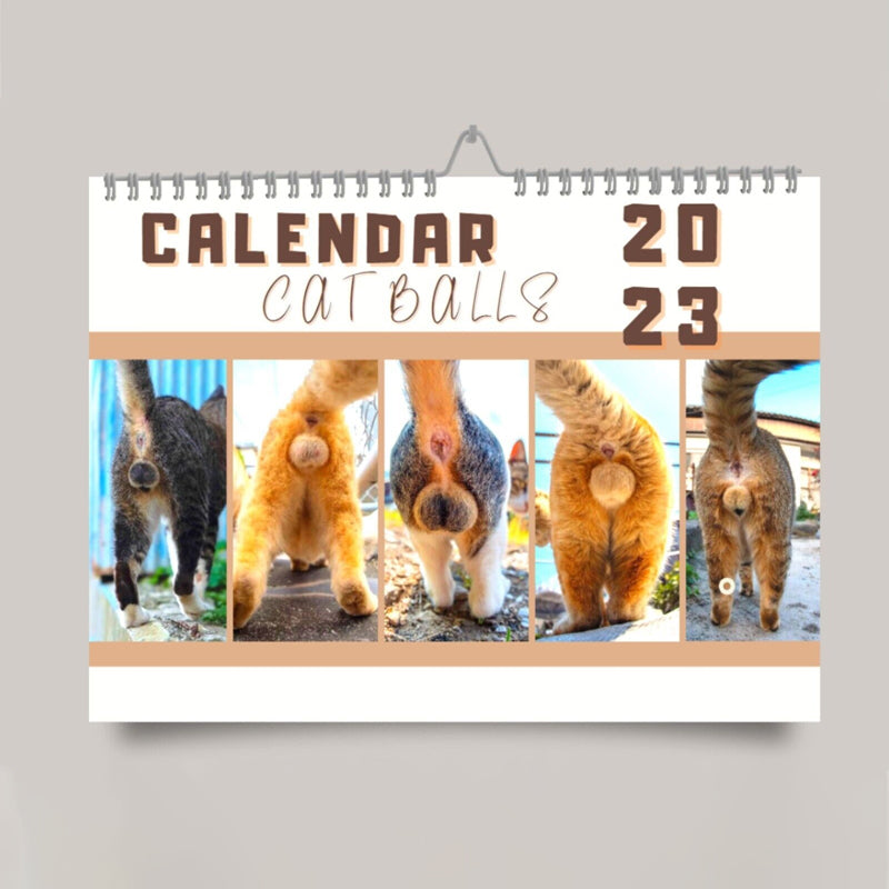 2023 Cats Buttholes Calendar