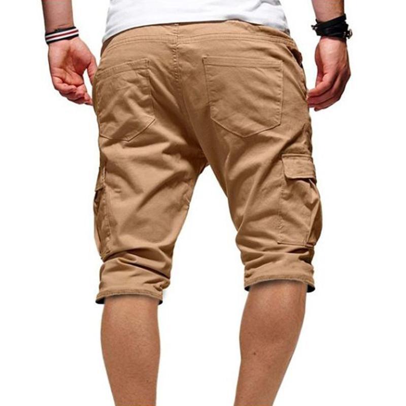 Menns mote Stor lomme Løse shorts