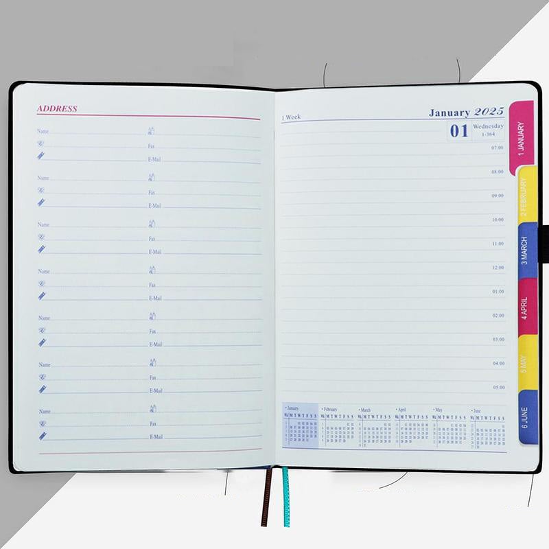 2025 Én dag, én side  Daglig planlegger - din ultimate gavekalender