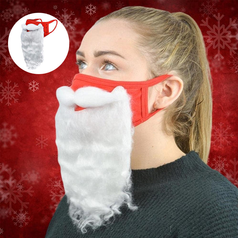 Julenissens ansiktsmaske