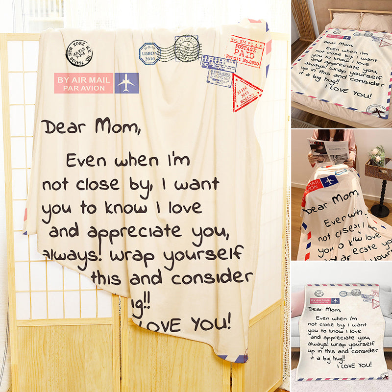 Mom/Dad Letter Blanket