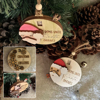 3D-nissen Countdown to Christmas Ornament