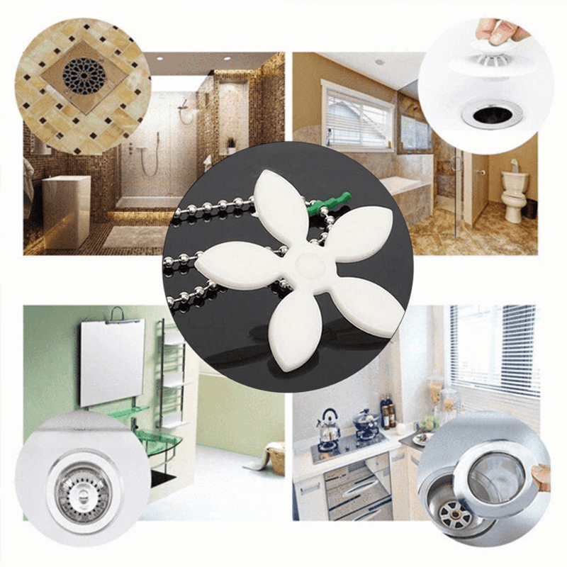 Shower Drain Hair Catchers, 5pcs