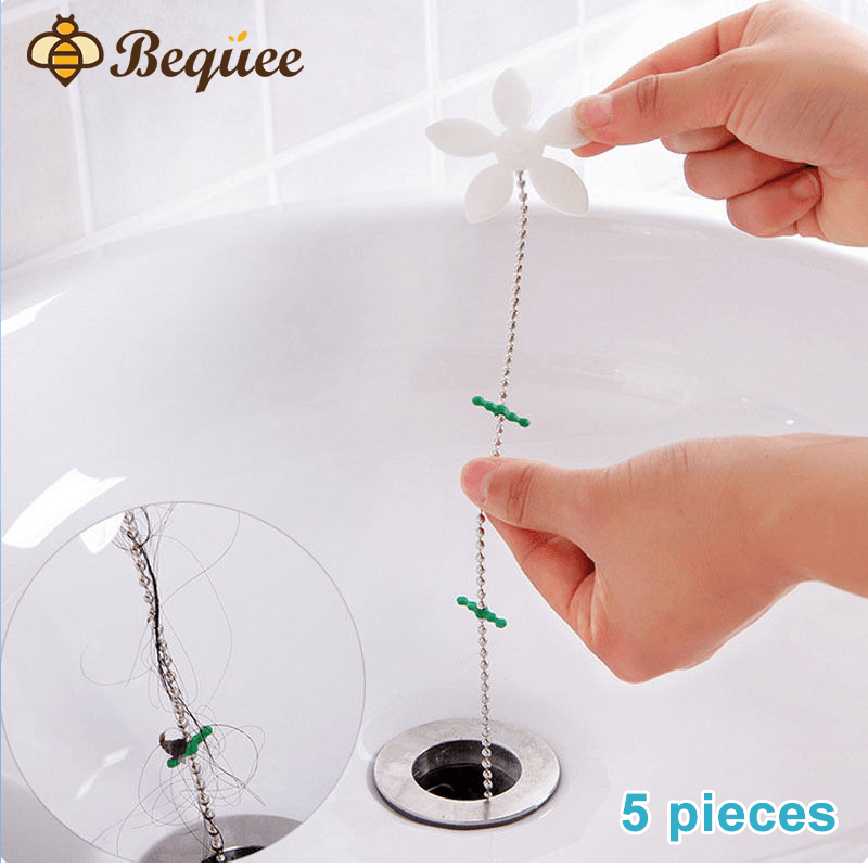 Shower Drain Hair Catchers, 5pcs