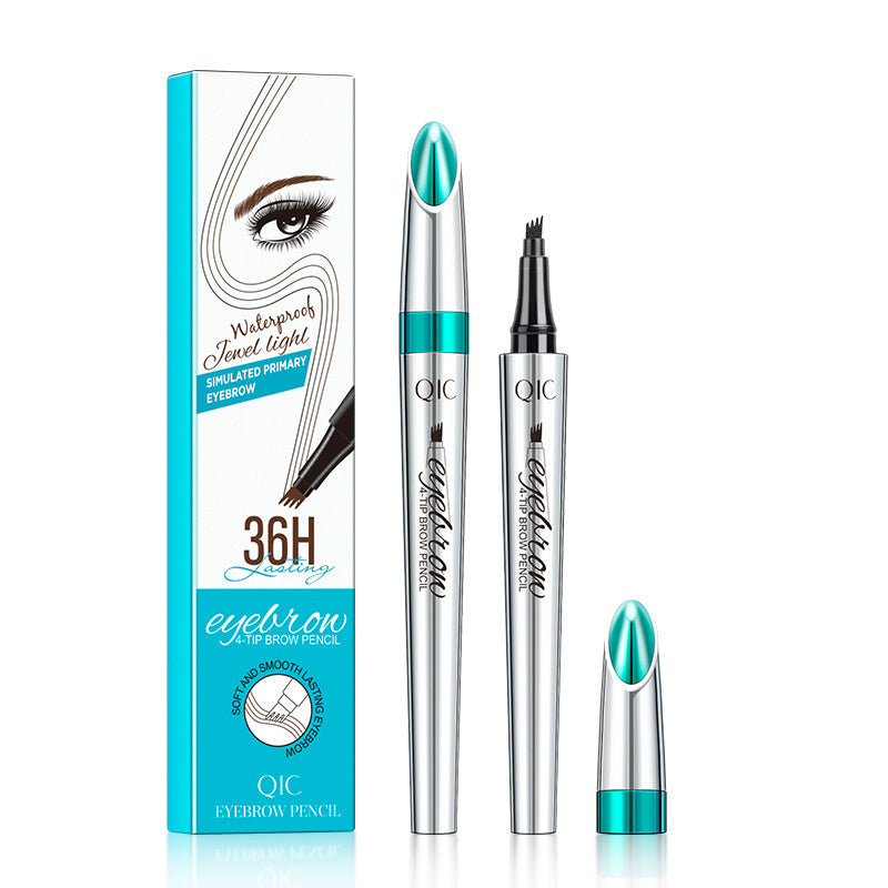 3D vanntett Microblading øyenbrynspenn
