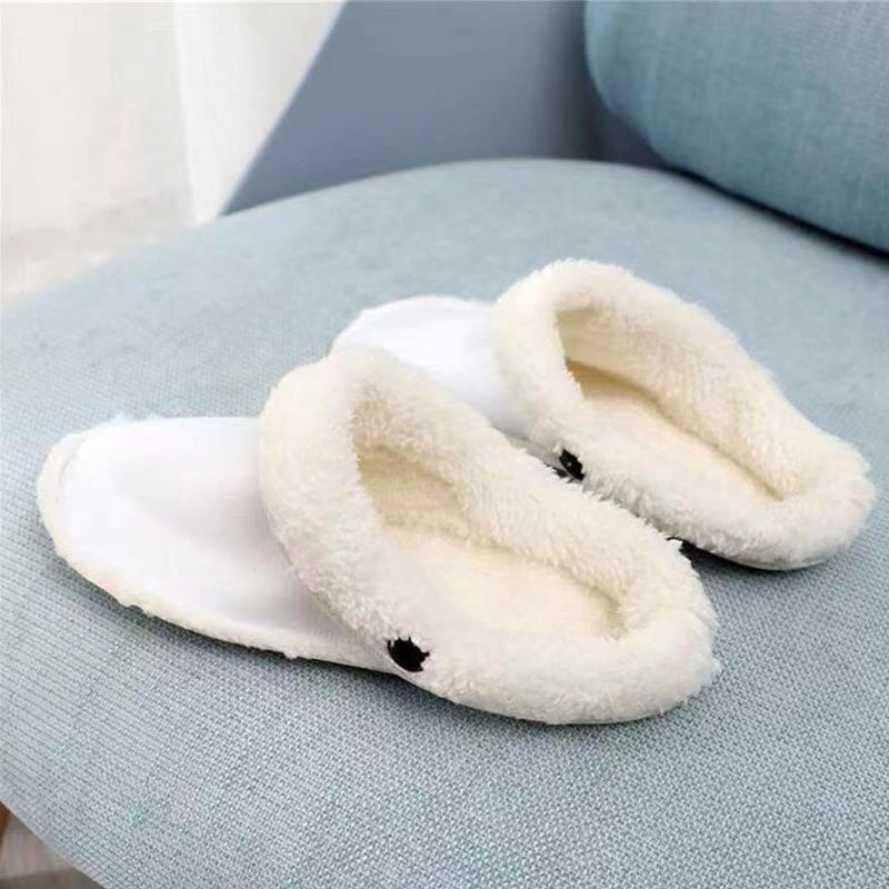 Crocs med fleecefôr sokker
